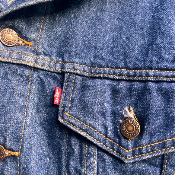 NWT Vintage Levi's Trucker 593 Jean Jacket size M - Picture 6 of 8